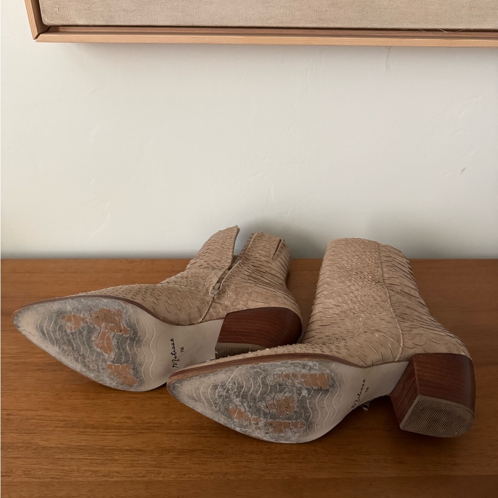 Matisse Caty ankle boot - ivory snake - Picture 6 of 9